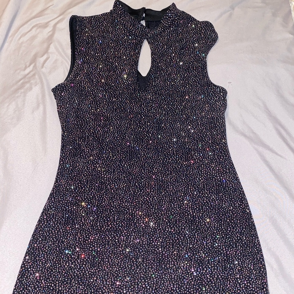 Snap sparkle dress